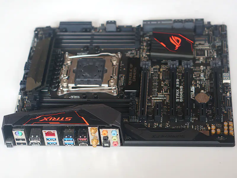 Asus ROG STRIX X99 GAMING Μητρική πλακέτα επιτραπέζιας X99 Socket LGA 2011-V3 i7 X DDR4 128G ATX